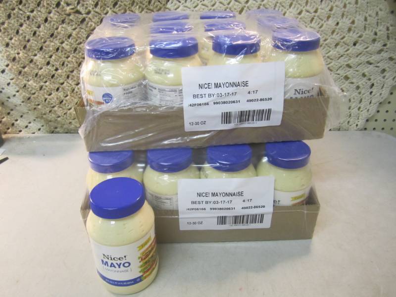 lot 282 image: 2 Cases with 12 Jars each of Mayo B...