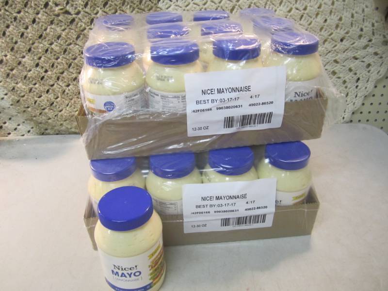 lot 283 image: 2 Cases with 12 Jars each of Mayo B...