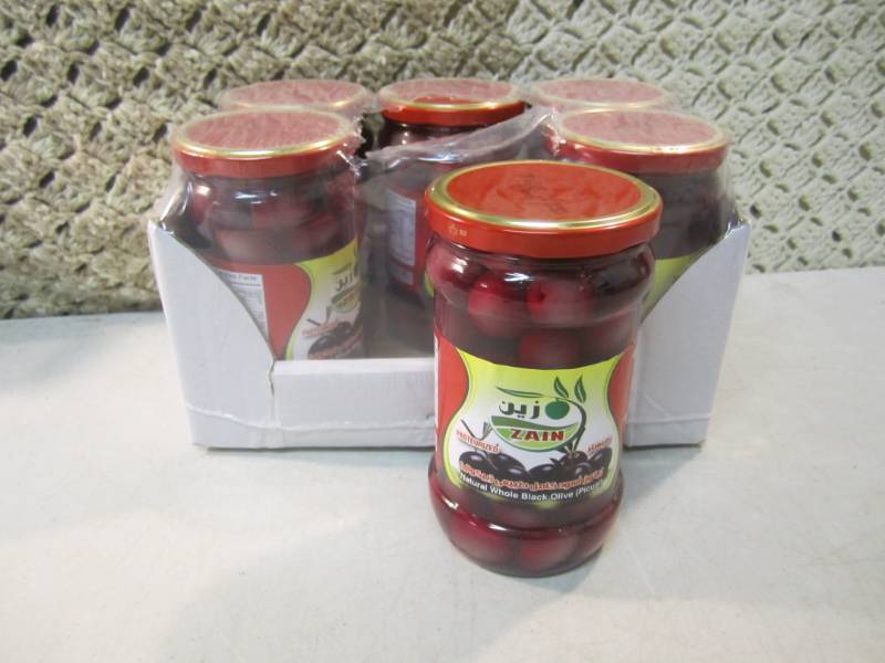 lot 299 image: Case of 6 Jars of Natural Whole Bla...
