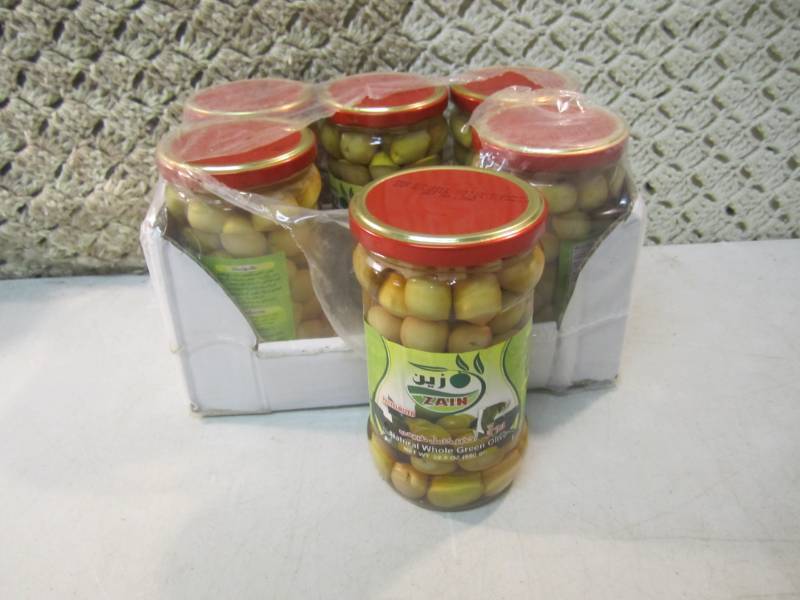 lot 302 image: Case of 6 Jars of Natural Whole Gre...