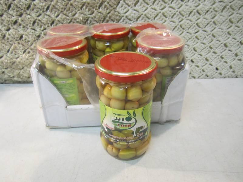 lot 303 image: Case of 6 Jars of Natural Whole Gre...