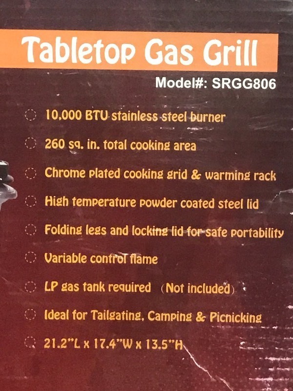 lot 13 image: Master-Cook Camping Grill