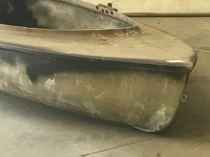 lot 25 image: Larson Fiberglass 7ft Duck Boat