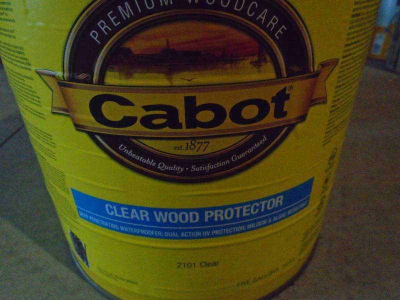 Clear Wood Protector