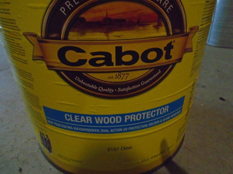 Clear Wood Protector