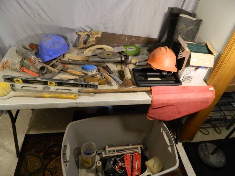 lot 80 image: Concrete Tools, Mason Tools, and More