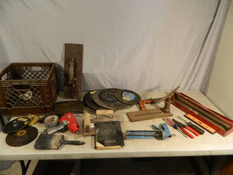 lot 78 image: Impact, Lathe Parts, Hand Tools, Etc