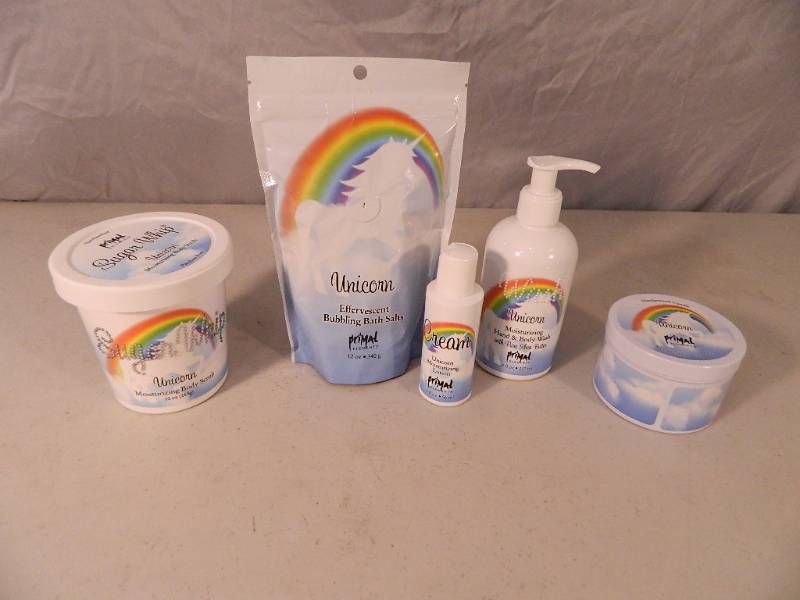 lot 86 image: 5 New Primal Elements Bath Products