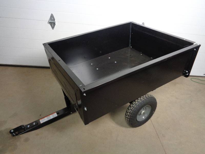 lot 10 image: New Agri Fab Dump Lawn Trailer