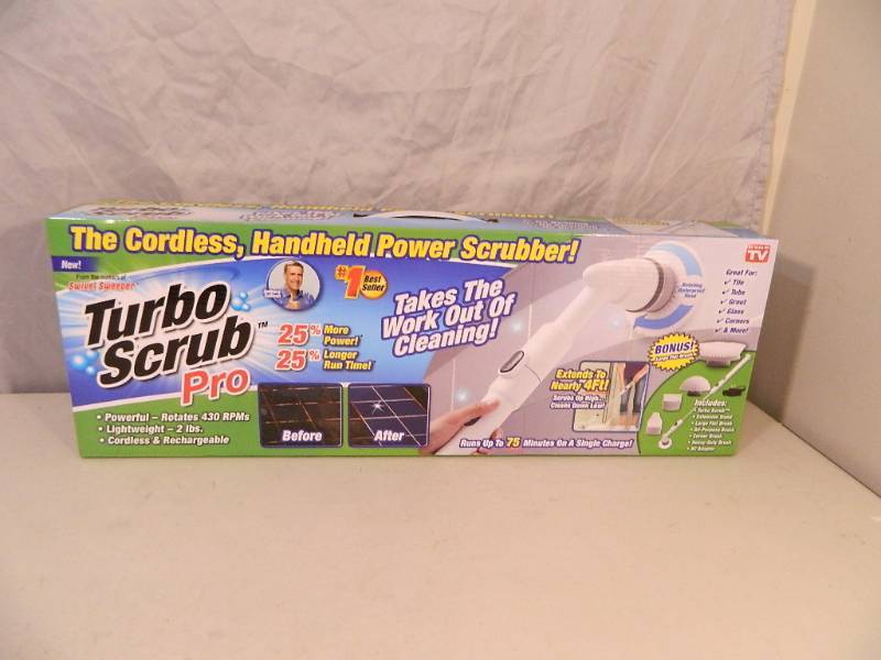 lot 29 image: New Turbo Scrub Pro