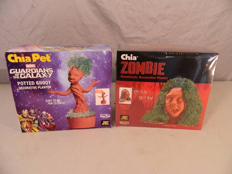 lot 44 image: 2 New Chia Pets