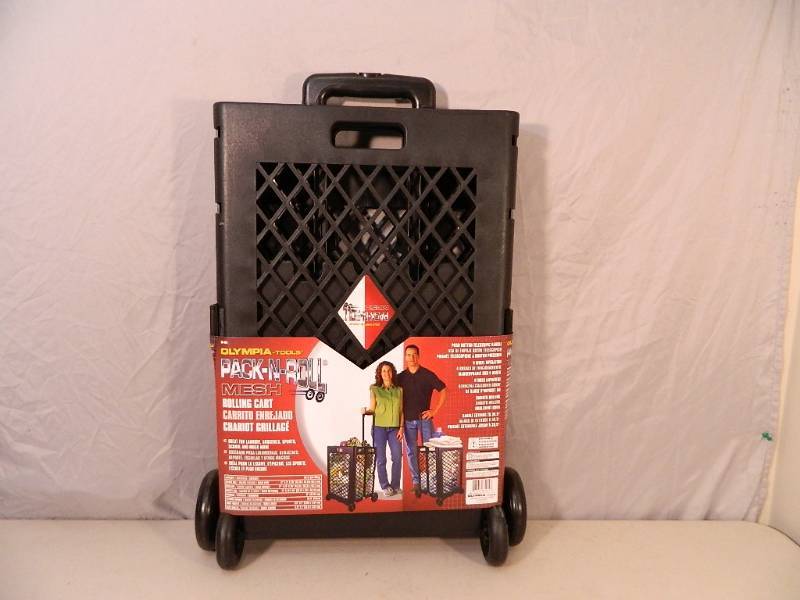 lot 62 image: New Olympia Pack and Roll Mesh Cart