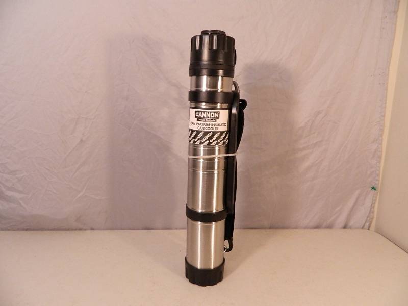 lot 66 image: New nICE 3 Can Vacuum Insulated Can Cooler