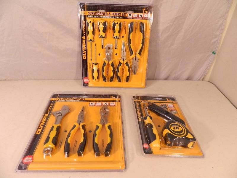lot 93 image: 3 New Olympia Tool Sets