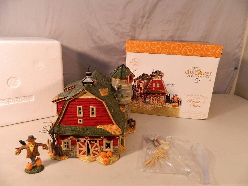 lot 108 image: Dept 56 Halloween House