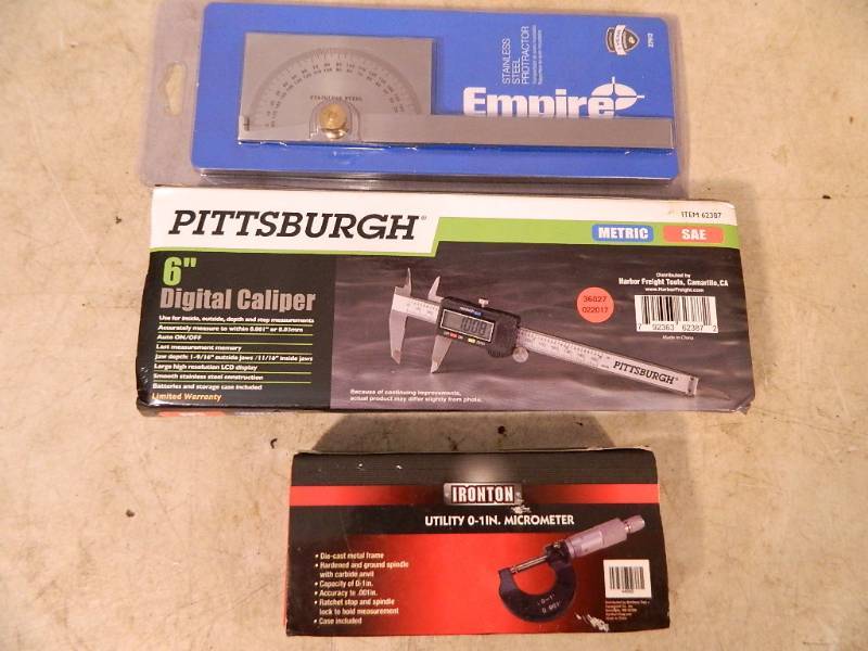 lot 128 image: Brand New Machinist Tools