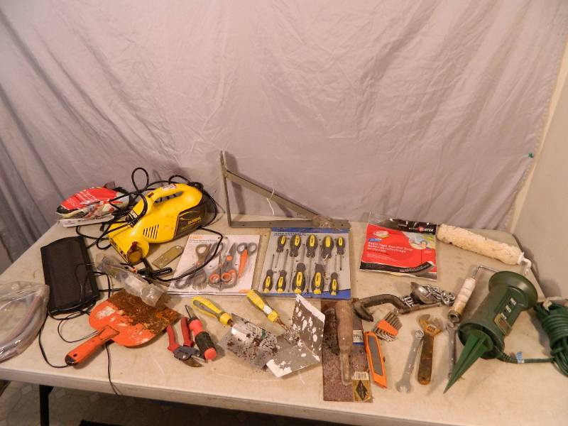 lot 130 image: Assorted Hand Tools and Shop Supplies