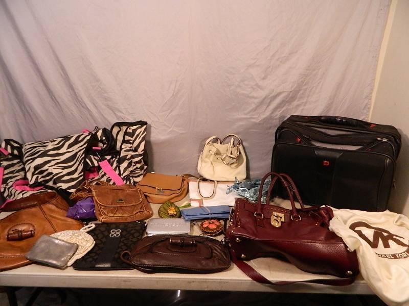 lot 155 image: Purses, Bags, and More