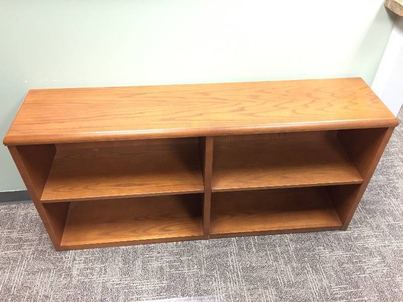 lot 83 image: Wooden Bookshelf