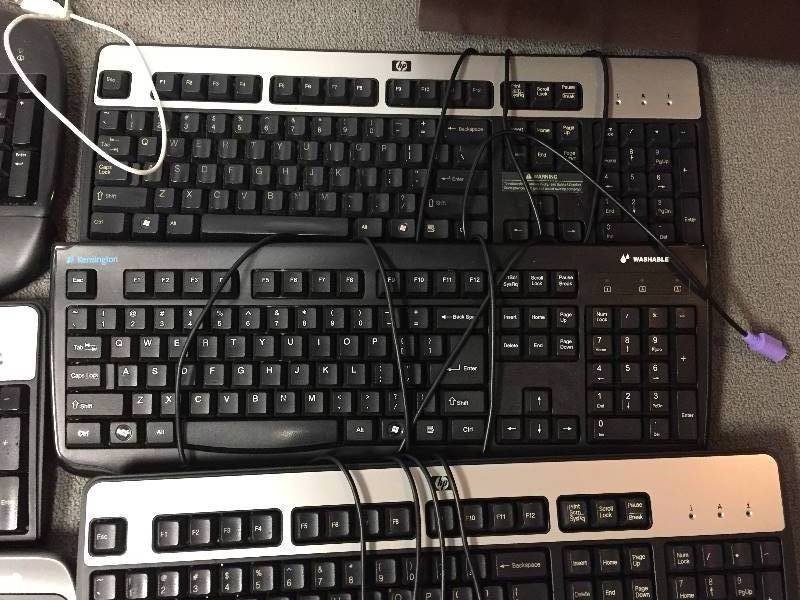 lot 125 image: Keyboards & Mice