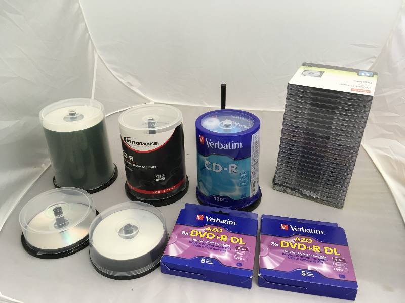 lot 130 image: CD-R & Cases