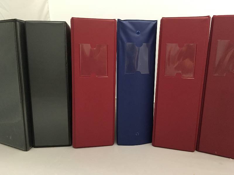 lot 136 image: Qty Ten - 3 Ring Binders