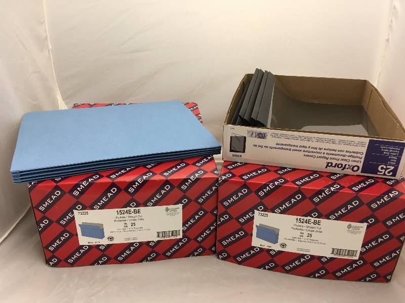 lot 165 image: Smead Expansion Pockets 1524E-BE & More