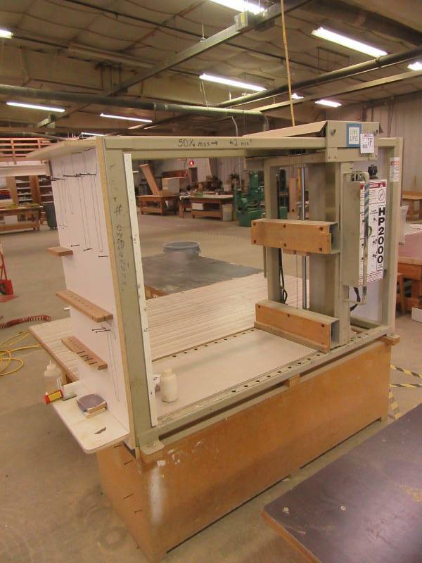 lot 17 image: HP2000 Case Clamp with Tables