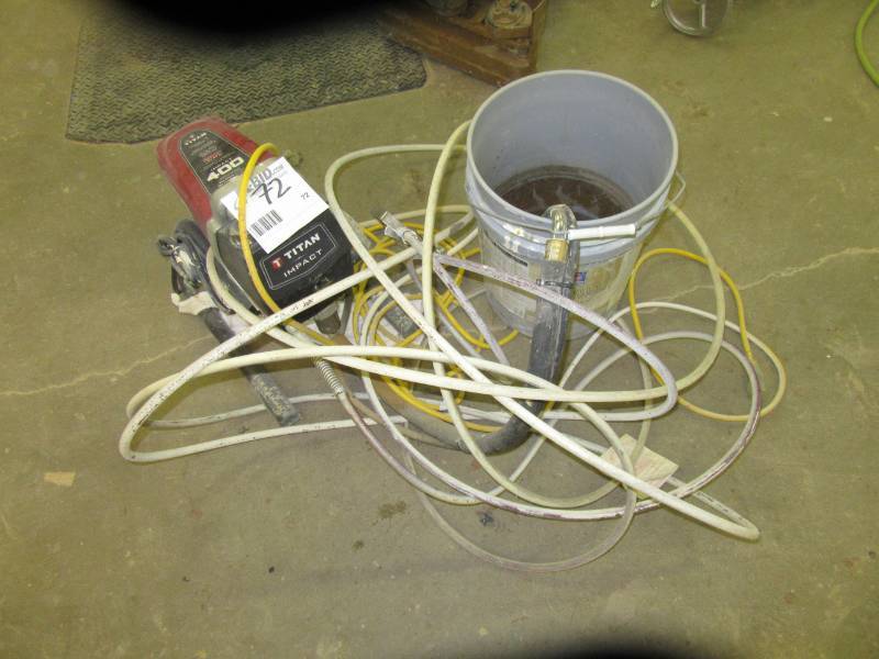 lot 72 image: Titan, Impact 400 Paint Sprayer