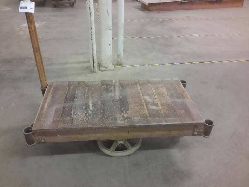 lot 342 image: Antique Railroad Cart..Excellent Shape