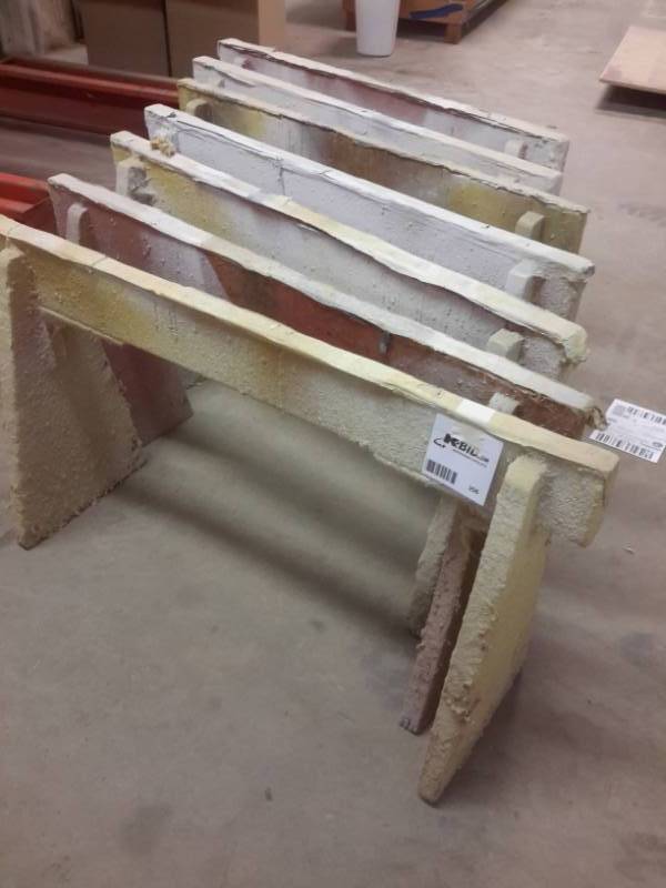 lot 356 image: 7 wood saw horses