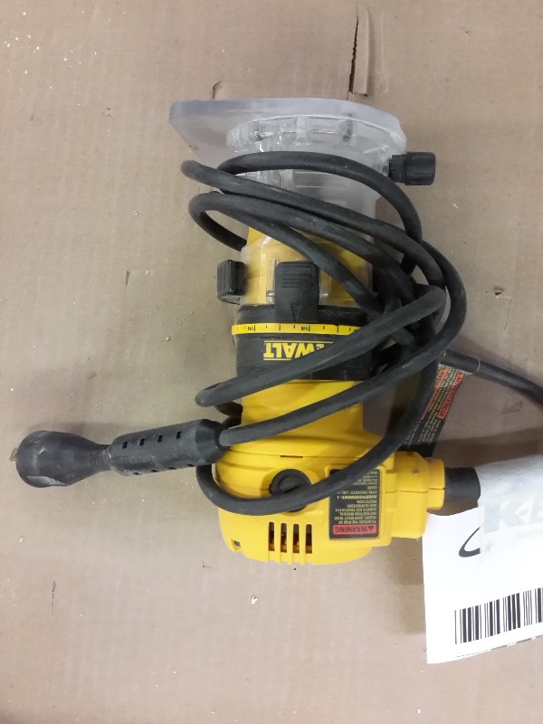lot 123 image: Dewalt, DWE6000 Trim Router, Type 1