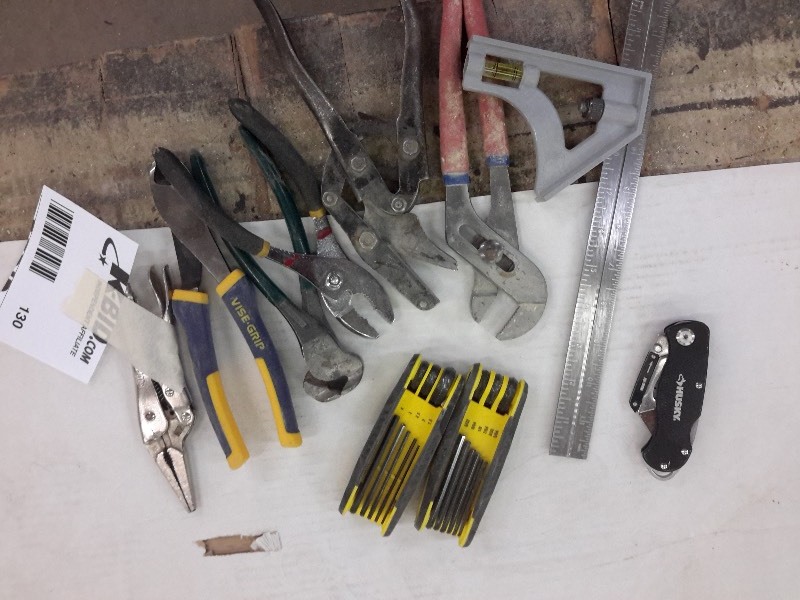 lot 130 image: Misc. Hand Tools as pictured