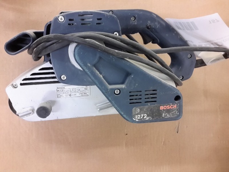 lot 157 image: BOSCH Model 1272 Belt Sander