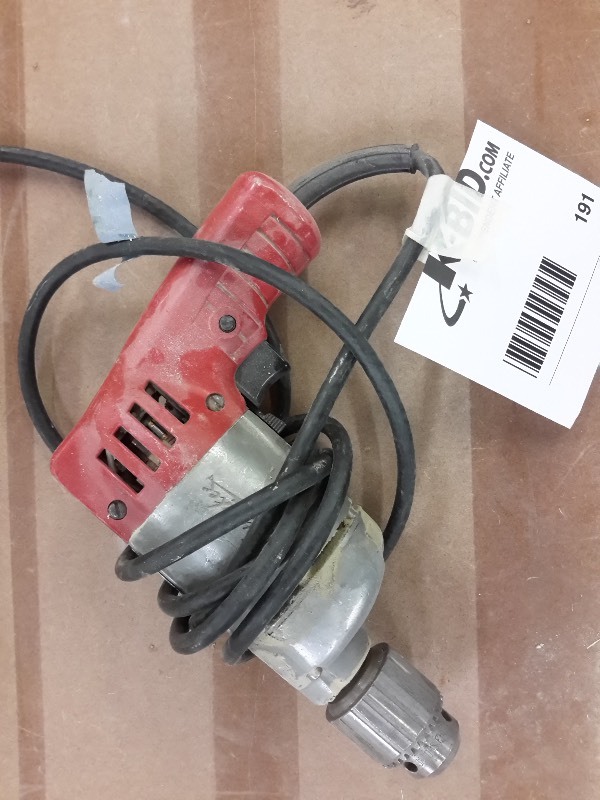 lot 191 image: Milwaukee 38 in Electric Drill