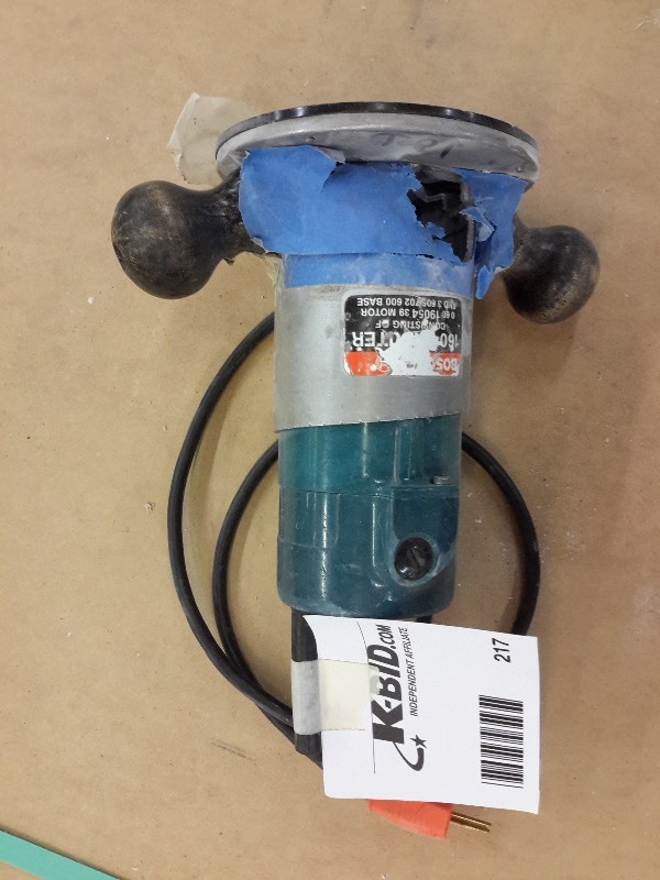 lot 217 image: BOSCH 1604 Router