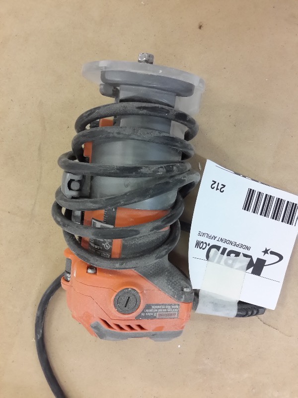 lot 212 image: Ridgid R2401 Laminate Trim Router