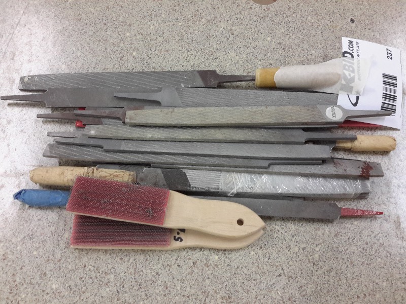 lot 237 image: Lot of Files and Rasps as pictured