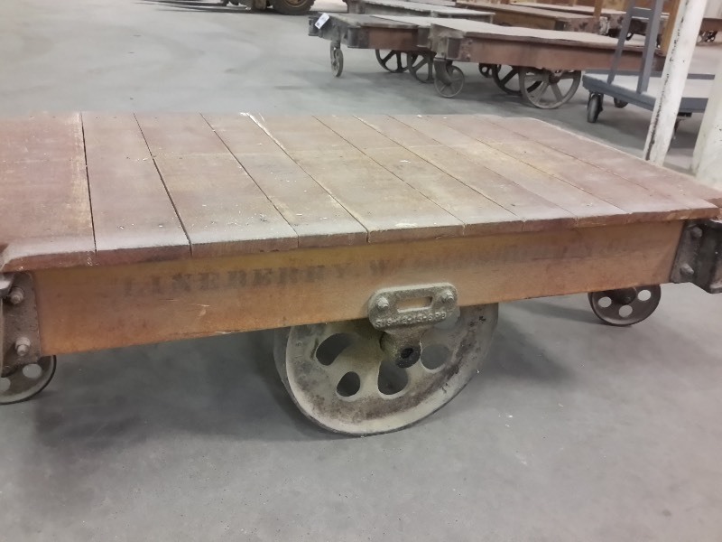 lot 340 image: Lineberry vintage cart.. Excellent Shape
