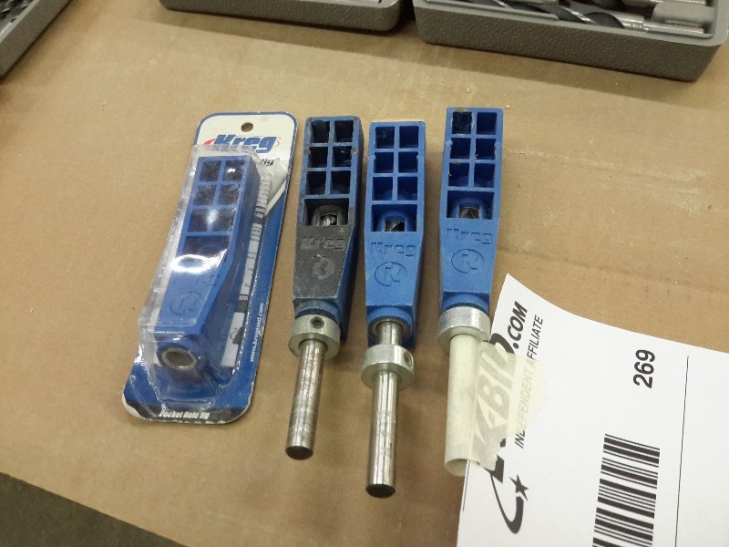 lot 269 image: 4, Mini Kreg Jigs.. Item MKJ