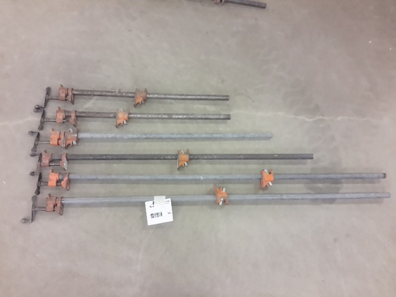 lot 383 image: 6, Jorgensen Bar Clamps.. 24 - 48in
