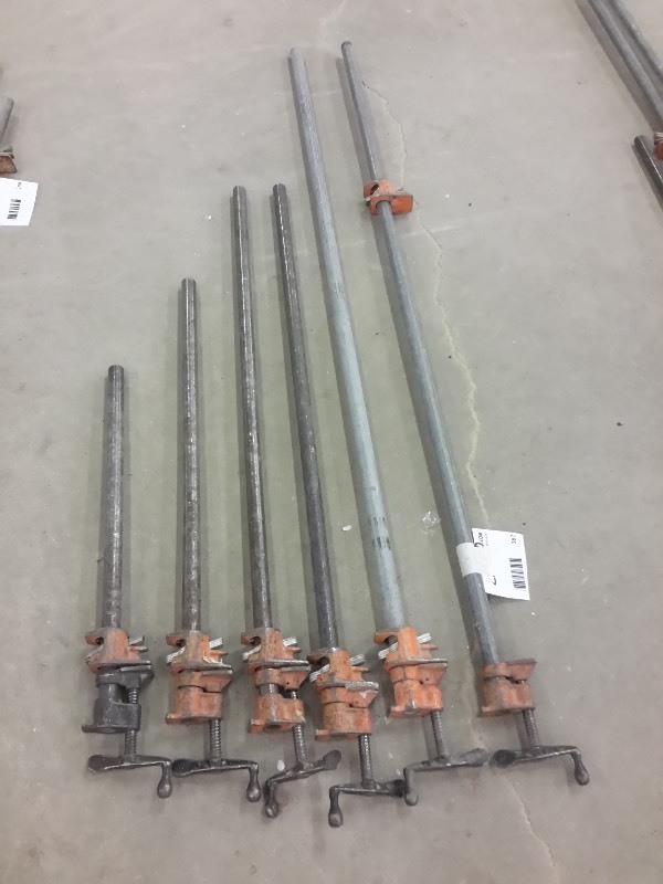 lot 387 image: 6, Jorgensen Bar Clamps.. 24 - 48in