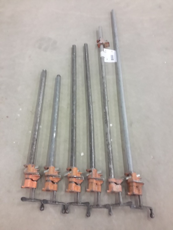 lot 389 image: 6, Jorgensen Bar Clamps.. 24 - 48in
