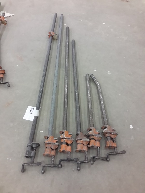 lot 390 image: 6, Jorgensen Bar Clamps.. 24 - 48in