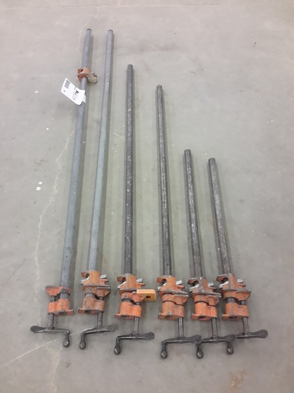 lot 386 image: 6, Jorgensen Bar Clamps.. 24 - 48in