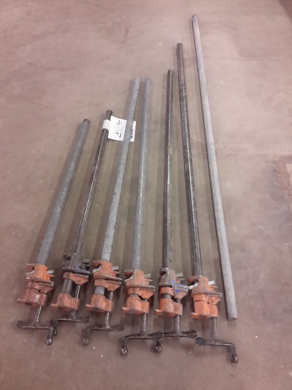 lot 391 image: 6, Jorgensen Bar Clamps.. 24 - 48in