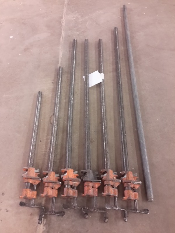 lot 392 image: 6, Jorgensen Bar Clamps.. 24 - 48in