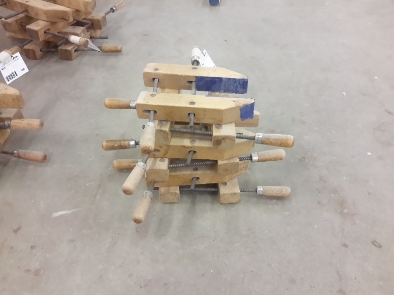lot 399 image: 6, Jorgensen, Wood Clamps