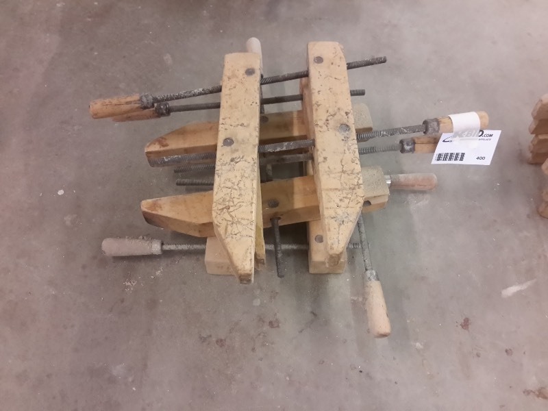 lot 400 image: 6, Jorgensen, Wood Clamps