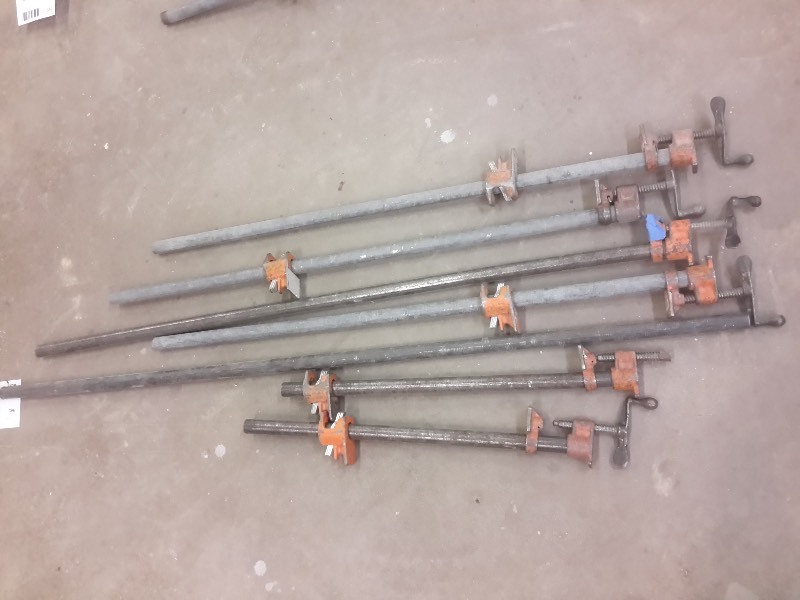 lot 396 image: 6, Jorgensen Bar Clamps.. 24 - 48in